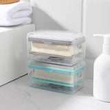 Swadish Soap Dispenser-Soap Drain Tray with Spring Bathroom Roller,Foaming Soap Box